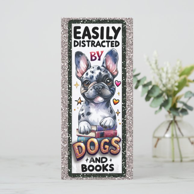 Cute French Bulldog Bookmarker (Standing Front)