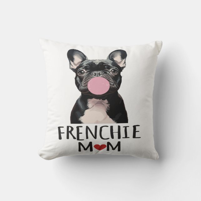 Cute French bulldog Cushion (Front)