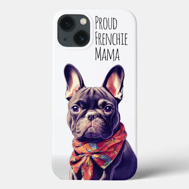 Cute French Bulldog Custom  Case-Mate iPhone Case (Back)
