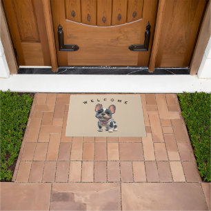 Cute French Bulldog Doormat