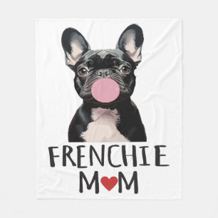 Cute French bulldog Fleece Blanket