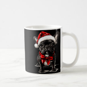 Cute French Bulldog Frenchie Dog Christmas Merry X Coffee Mug