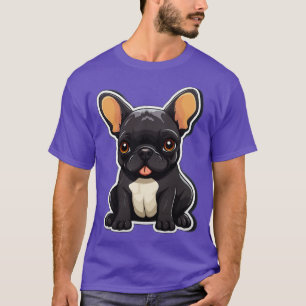 Cute French Bulldog Frenchie Dog Lover Funny 6 T-Shirt