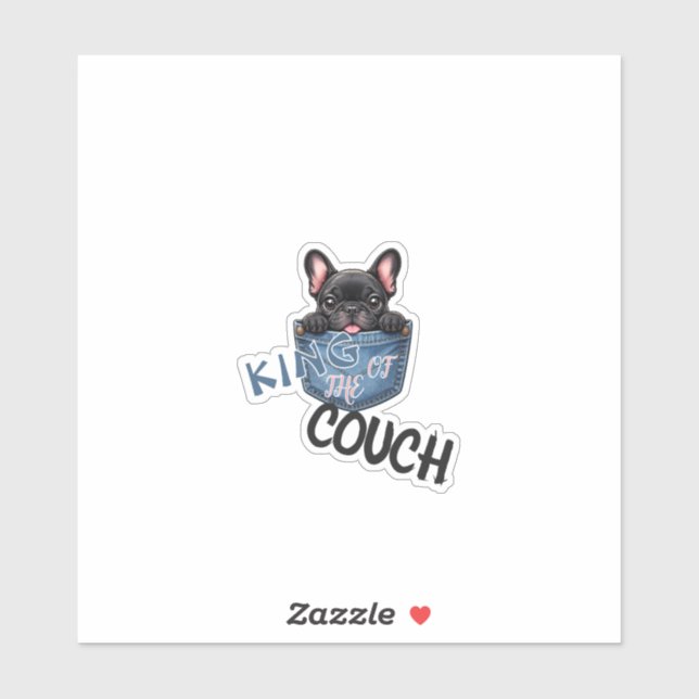 Cute French Bulldog Funny Dog Lover (Sheet)