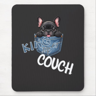 Cute French Bulldog Funny Dog Lover Mouse Mat