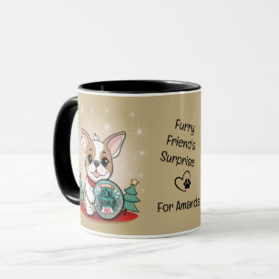Cute French Bulldog Funny Happy New Year Mug
