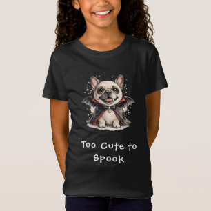 Cute French Bulldog Halloween Vampire Bat T-Shirt