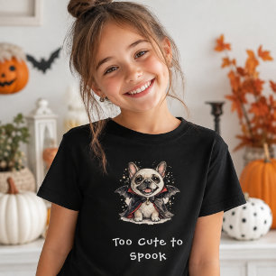 Cute French Bulldog Halloween Vampire Bat T-Shirt