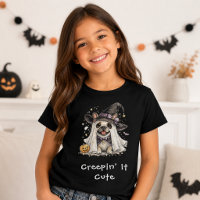 Cute French Bulldog Halloween Witch Creepin