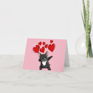 Cute French Bulldog  Holiday Card