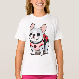 Cute French Bulldog Ladybug T-Shirt