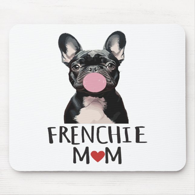 Cute French bulldog Mouse Mat (Front)