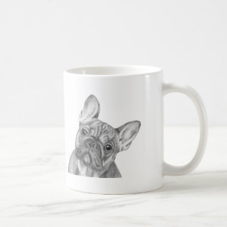 Cute French Bulldog mug by Tracy Stone