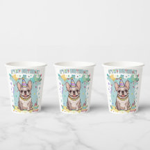Cute French Bulldog Pastel It's my Birthday