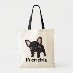 Cute French Bulldog Puppy Dog Cartoon Frenchie  Tote Bag