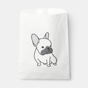 Cute French Bulldog Puppy Dog  Frenchie Party Favour Bags