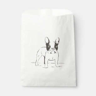 Cute French Bulldog Puppy Dog  Frenchie Party Favour Bags