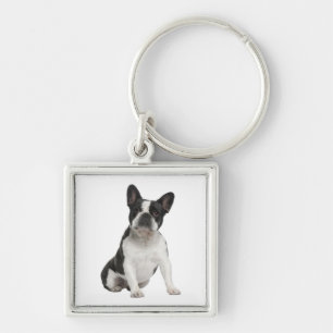 Cute French Bulldog Puppy Dog Keychain