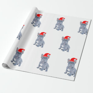 Cute French Bulldog Puppy  Wrapping Paper