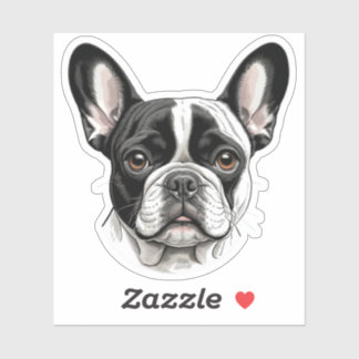 Cute French Bulldog Sticker – Adorable Dog Lover G