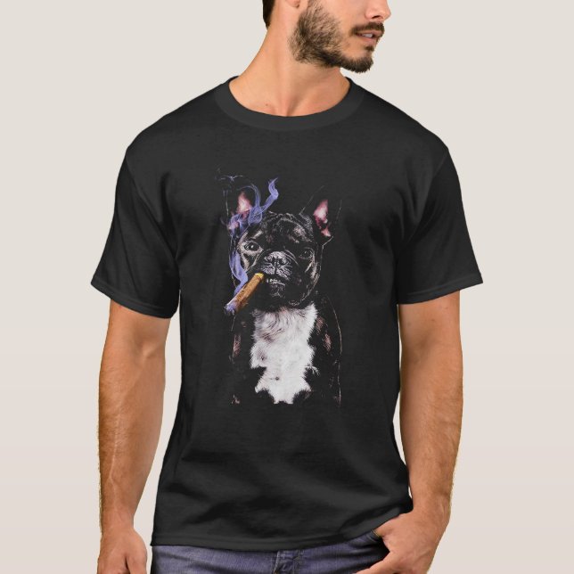 cute french bulldog T-Shirt (Front)