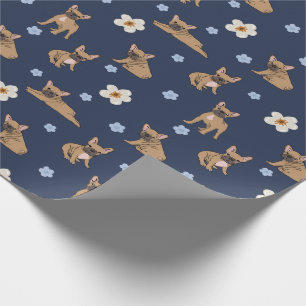 Cute French Bulldog Wrapping Paper