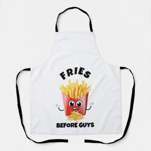 Cute French Fries Cartoon Hoodie &Tee –Funny Food Apron