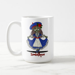 Cute French Zombie Coffee Mug