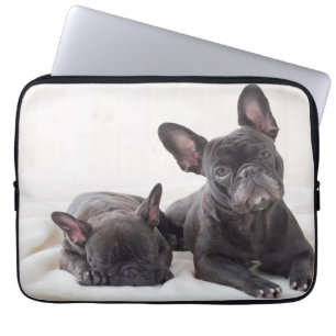 Cute Frenche Bulldog Laptop Sleeve