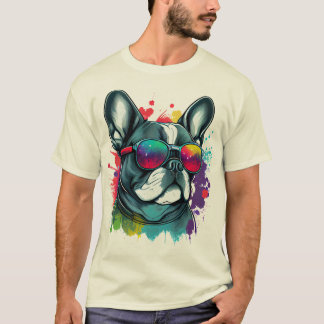 Cute Frenchie Dog T-Shirt