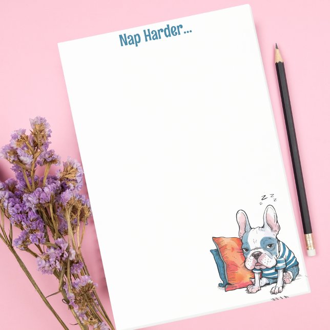 cute Frenchy pet dog, dressed animal, Funny  Post-it Notes (Creator Uploaded)