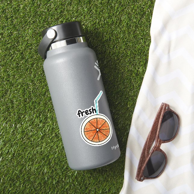 Cute Fresh Stylish Orange Lovers (HydroFlask Insitu)