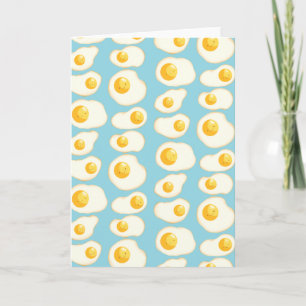 Cute Fried eggs Card
