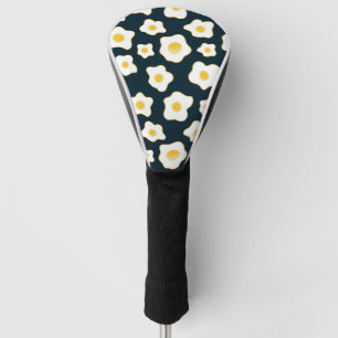 Cute Fried Eggs Flower Pattern Golf Head Cover