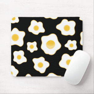 Cute Fried Eggs Flower Pattern Mouse Mat