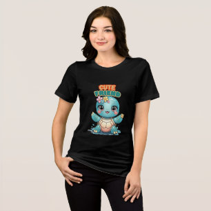 Cute Friend Sea Turtle Tri-Blend T-Shirt Shirt