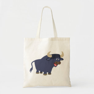 Cute Friendly Cartoon Bull Bag