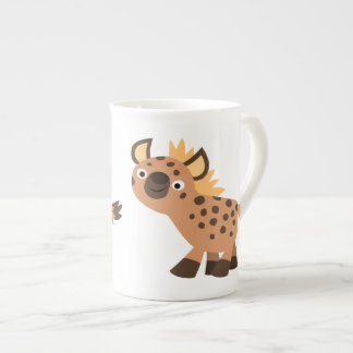 Cute Friendly Cartoon Hyena Bone China Mug