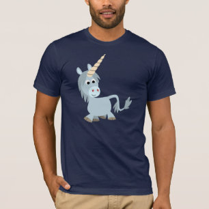 Cute Friendly Cartoon Unicorn T-Shirt
