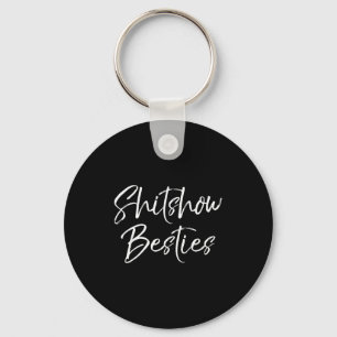 Cute Friends For Women Funny Show Ies Key Ring