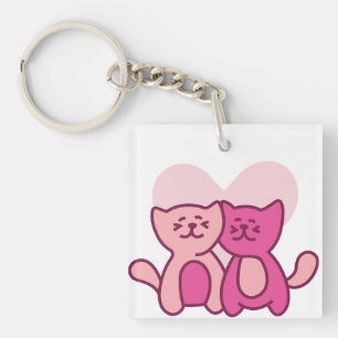Cute friendship keychain