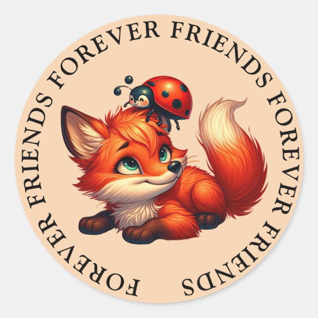Cute Friendship Stickers (Front)