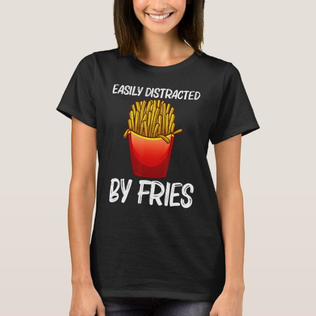 Cute Fries For Men Women Potato Fries French Fry   T-Shirt (Front)