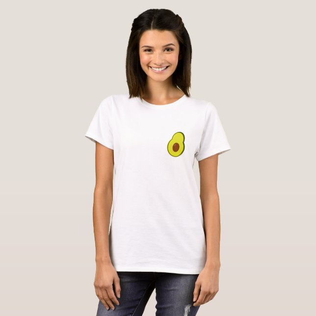 Cute Frocket Avocado Women's T T-Shirt (Front Full)