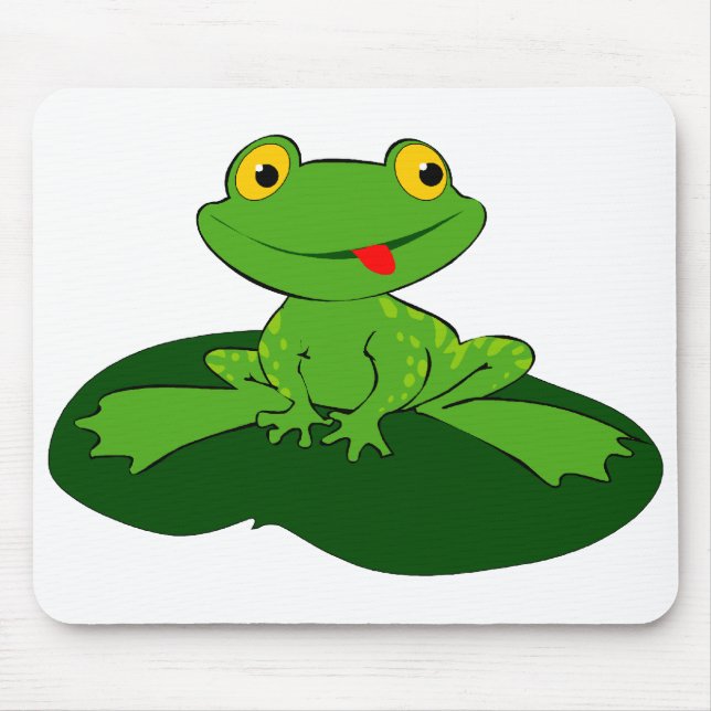 Cute Frog 2 Mouse Mat (Front)