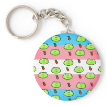 Cute Frog and Strawberry Cottage