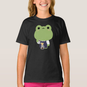 Cute Frog Barista T-Shirt
