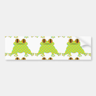 Cute Frog Bumper Sticker