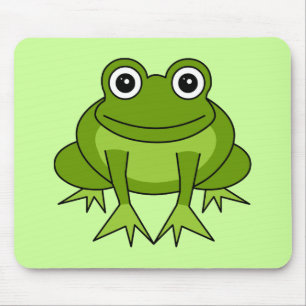 Cute Frog Cartoon - Prince in Training Mouse Mat