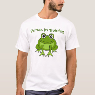 Cute Frog Cartoon - Prince in Training T-Shirt